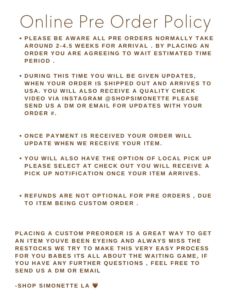 ** Pre Order Coco Mini Duff Bag