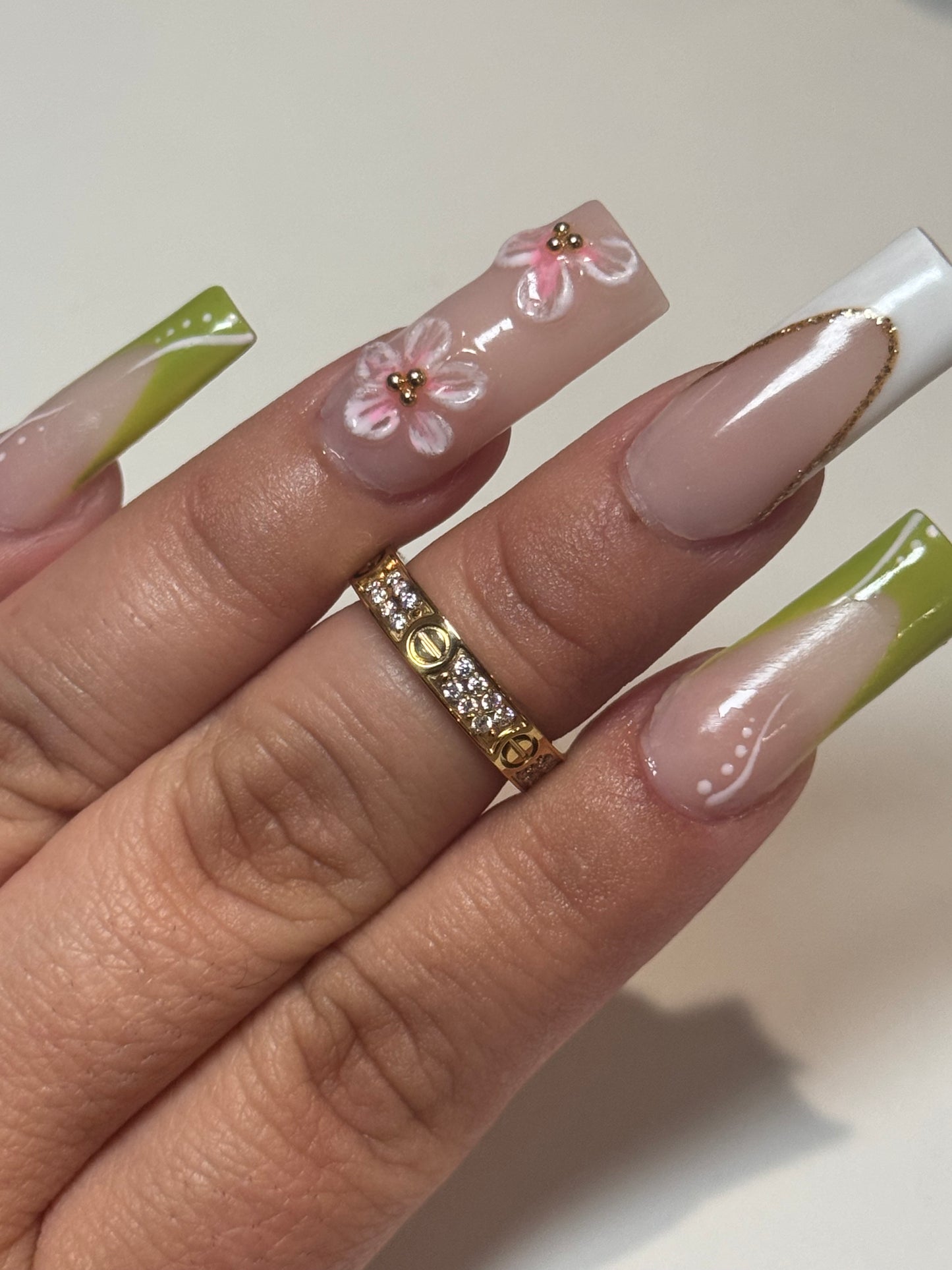 Cz Luv ring
