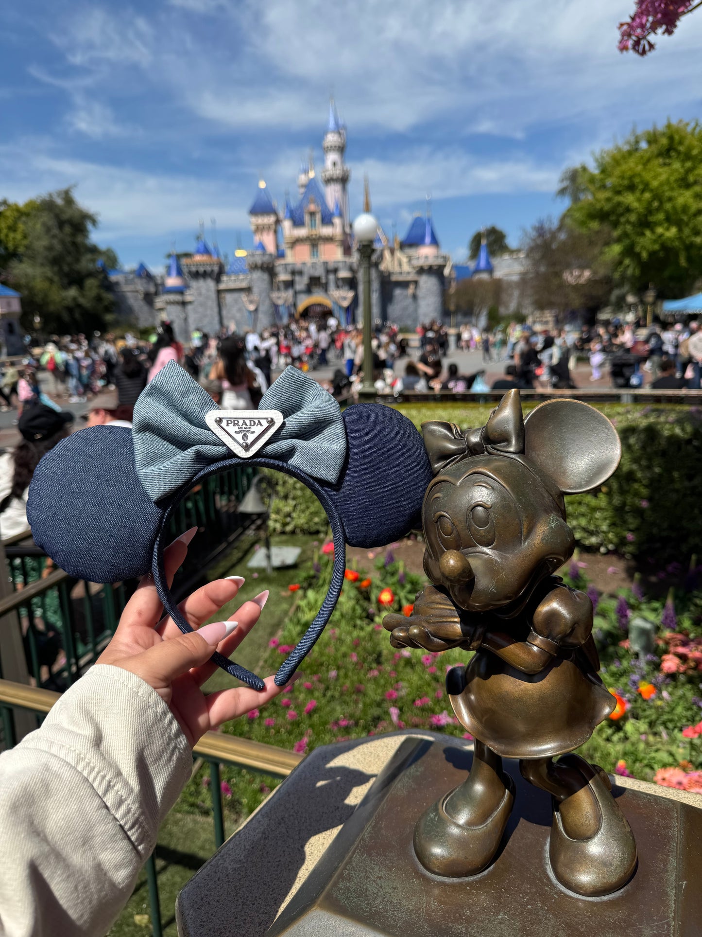 Minnie Denim Ears