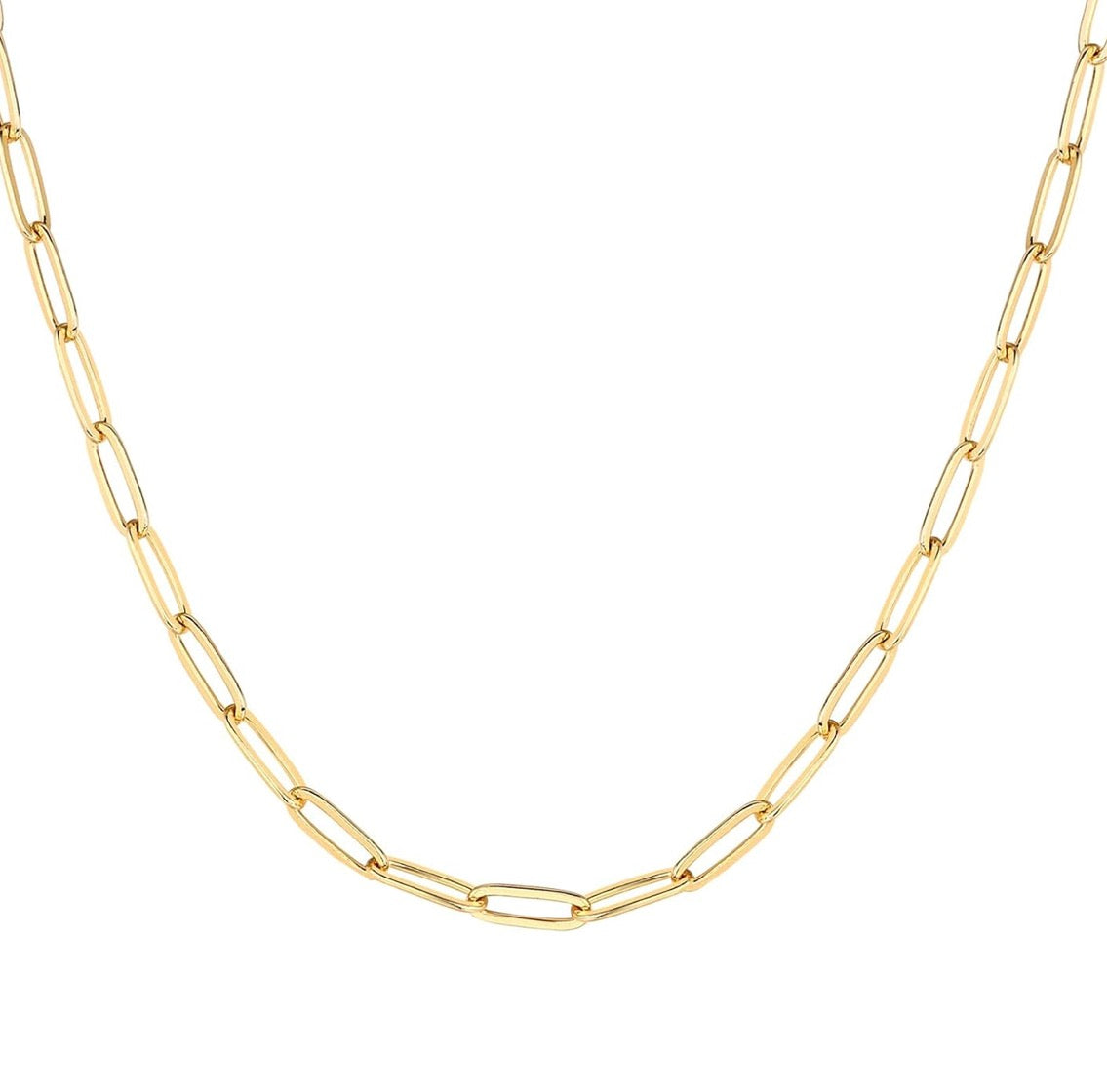 Elida Paper Clip Necklace
