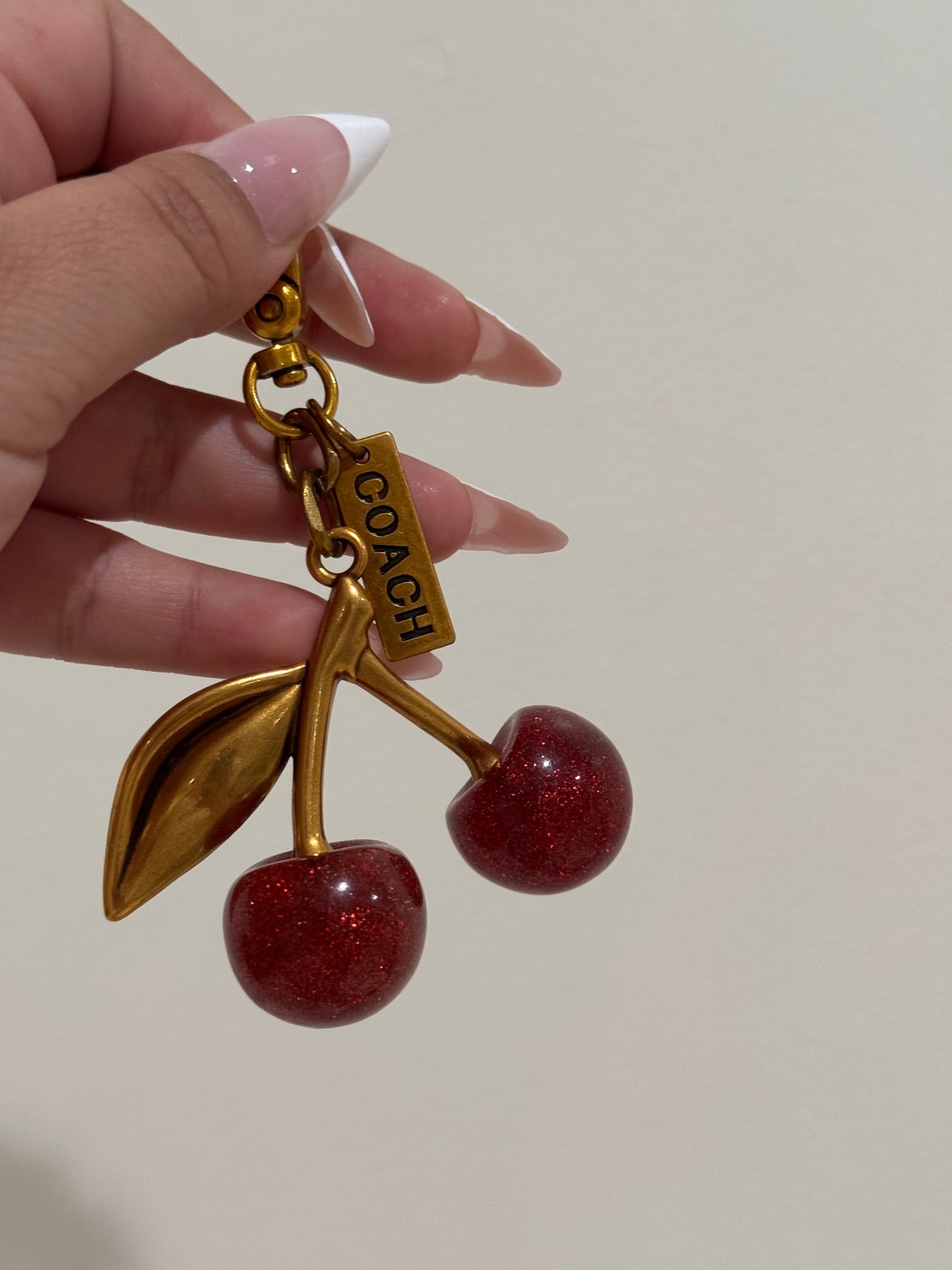 Cherry Bag Charm