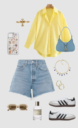 April Button Up