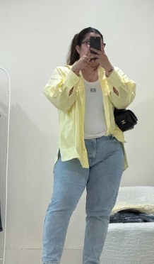 April Button Up