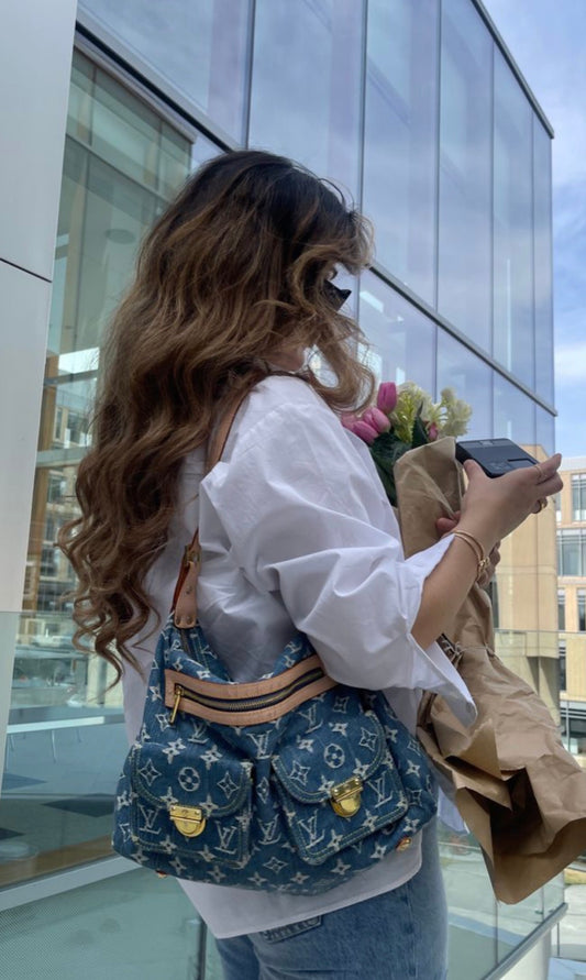 Louise Denim Bag