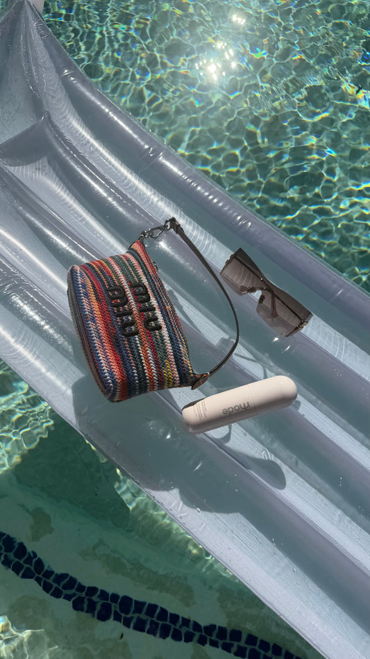 Miu time Beach Bag