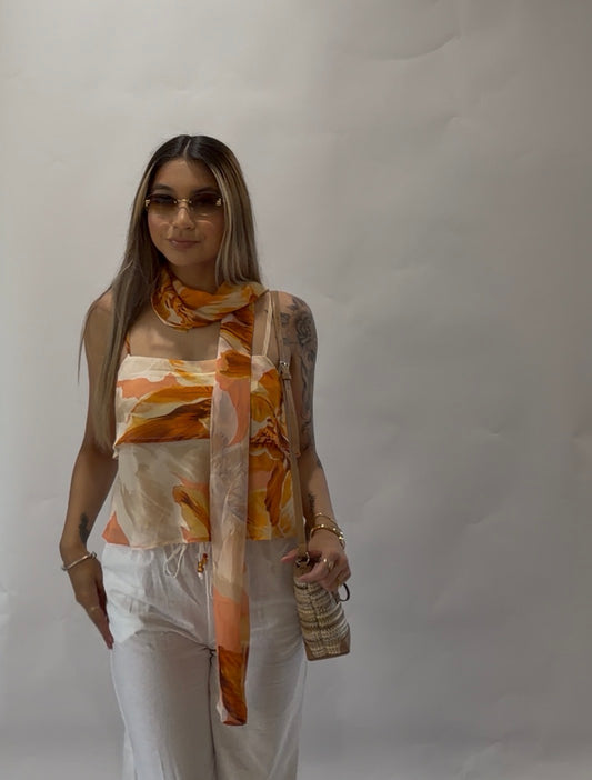 Over seas Scarf Tank