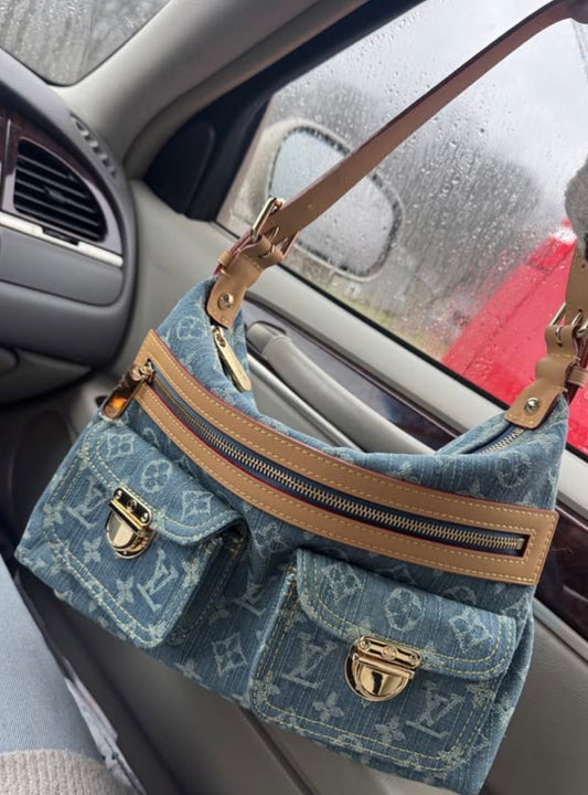 Louise Denim Bag