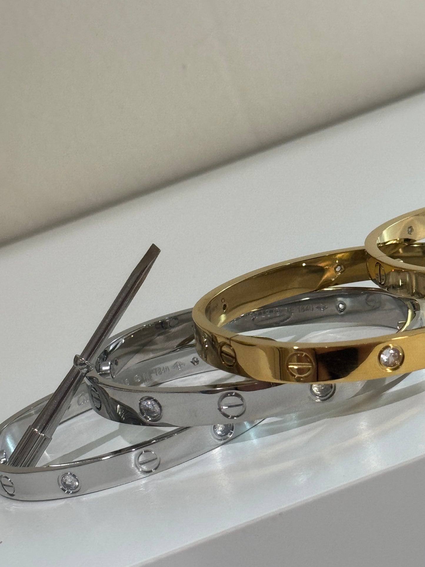 Diamond Luv Cuff