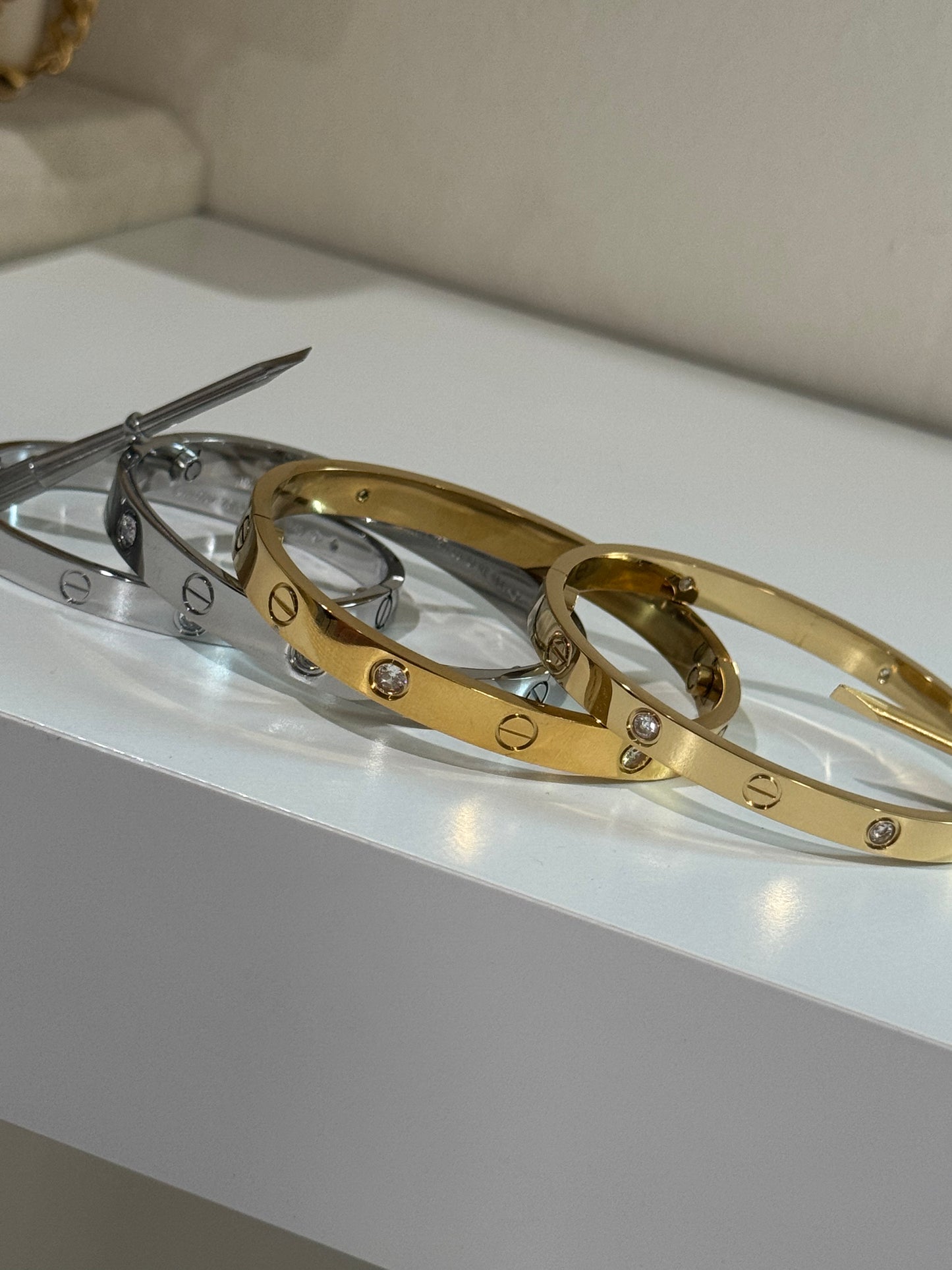 Diamond Luv Cuff