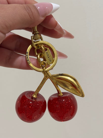 Cherry Bag Charm