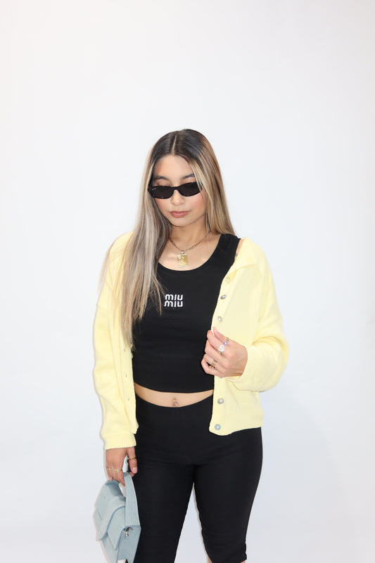 soft girl cardigan